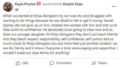 Kids3, Empire Dojo - Abingdon