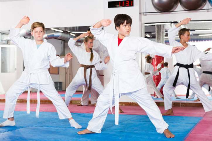 taekwondo vs karate class in Carrollton