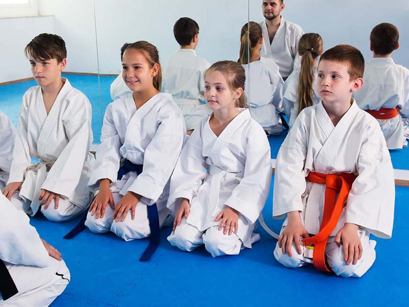 Kids karate class in Carrollton