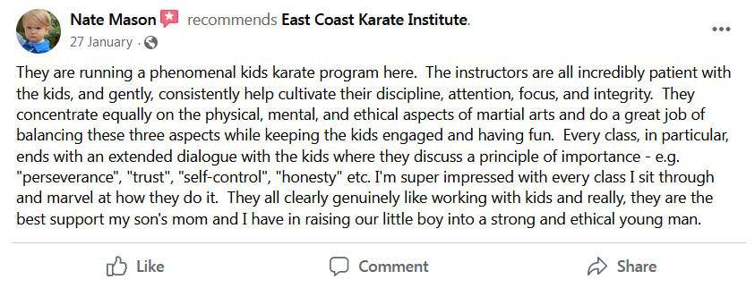 Kids3, East Coast Karate Institute - Glen Mills