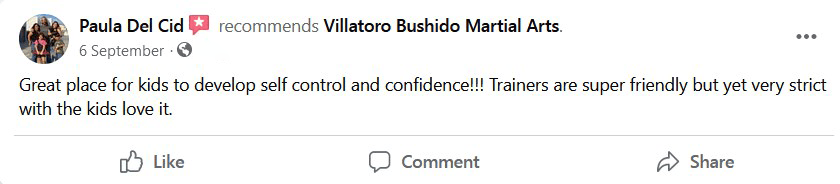 Kids1, Villatoro Bushido Martial Arts