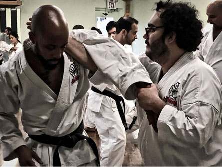 Adult karate school