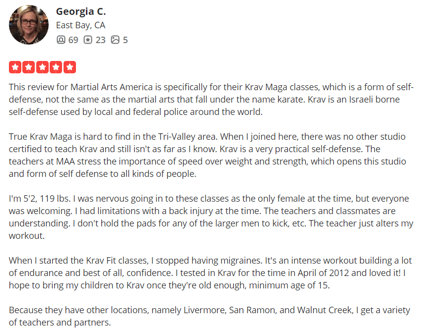 Krav Maga2, Martial Arts America Pleasanton