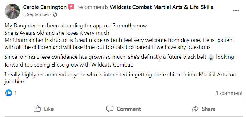 Preschool1, Wildcats Combat