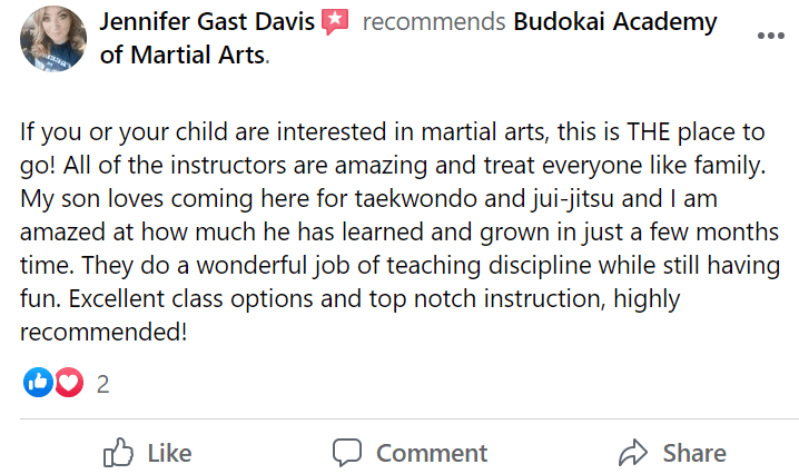 K5, Budokai Academy of Martial Arts